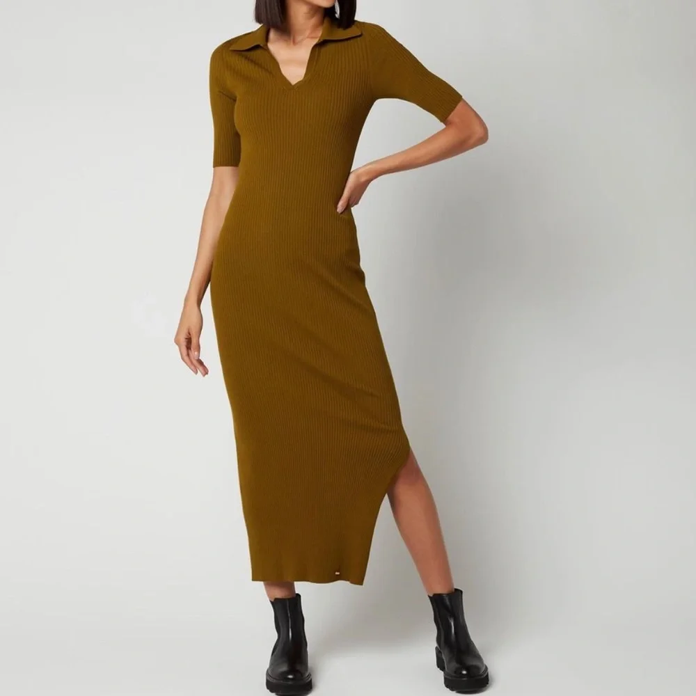 Ted Baker Pileepa Polo Midi Dress - Picture 3 of 8